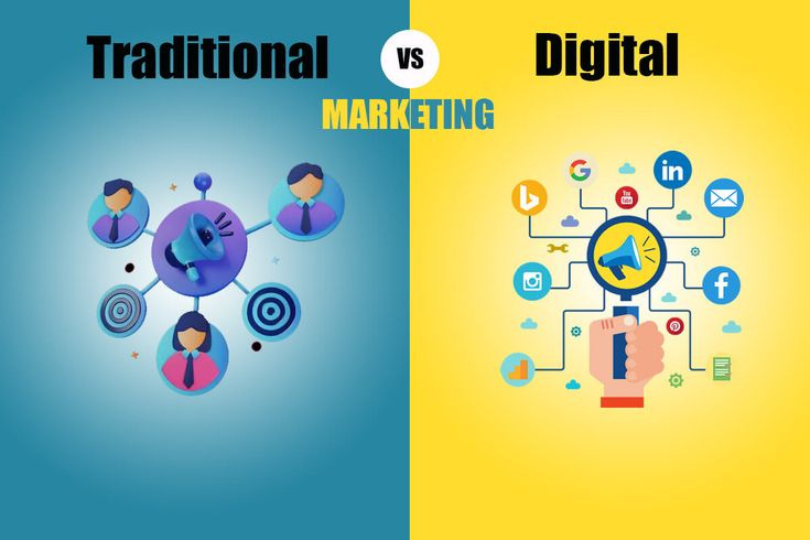 Digital Marketing vs Traditional Marketing